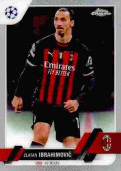 2022-23 Topps Chrome UEFA Club Competitions #011 Zlatan Ibrahimovic