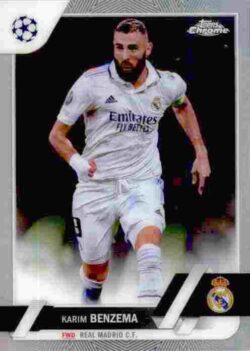 2022-23 Topps Chrome UEFA Club Competitions #014 Karim Benzema