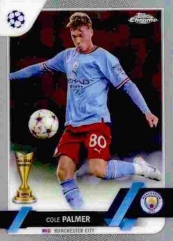 2022-23 Topps Chrome UEFA Club Competitions #034 Cole Palmer