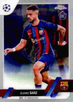 2022-23 Topps Chrome UEFA Club Competitions #067 Álvaro Sanz