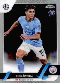 2022-23 Topps Chrome UEFA Club Competitions #068 Julián Álvarez