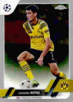 2022-23 Topps Chrome UEFA Club Competitions #069 Giovanni Reyna