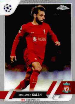 2022-23 Topps Chrome UEFA Club Competitions #071 Mohamed Salah