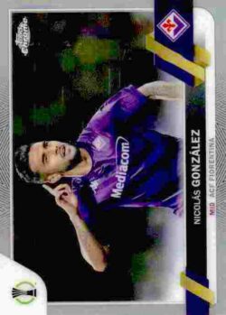 2022-23 Topps Chrome UEFA Club Competitions #077 Nicolás González