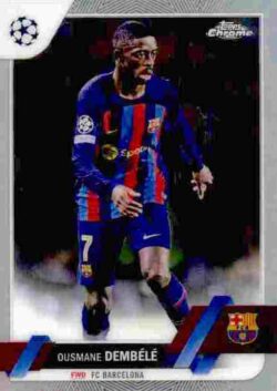 2022-23 Topps Chrome UEFA Club Competitions #098 Ousmane Dembélé