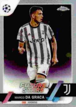 2022-23 Topps Chrome UEFA Club Competitions #101 Marco Da Graca