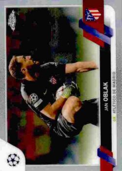 2022-23 Topps Chrome UEFA Club Competitions #107 Jan Oblak