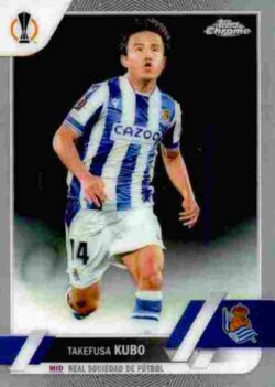 2022-23 Topps Chrome UEFA Club Competitions #112 Takefusa Kubo