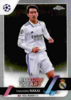 2022-23 Topps Chrome UEFA Club Competitions #131 Takuhiro Nakai