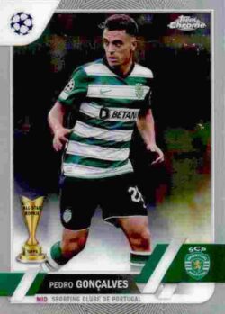 2022-23 Topps Chrome UEFA Club Competitions #132 Pedro Gonçalves