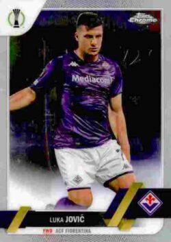 2022-23 Topps Chrome UEFA Club Competitions #133 Luka Jovic