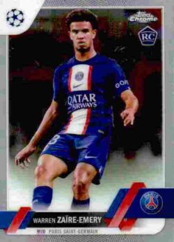 2022-23 Topps Chrome UEFA Club Competitions #135 Warren Zaïre-Emery