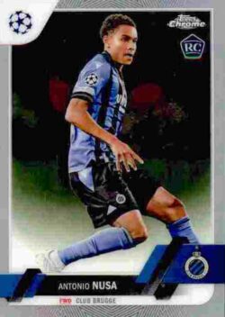 2022-23 Topps Chrome UEFA Club Competitions #140 Antonio Nusa