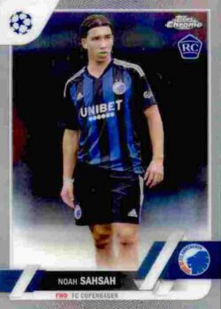 2022-23 Topps Chrome UEFA Club Competitions #141 Noah Sahsah