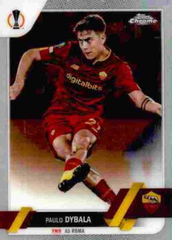 2022-23 Topps Chrome UEFA Club Competitions #159 Paulo Dybala