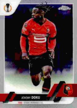 2022-23 Topps Chrome UEFA Club Competitions #198 Jérémy Doku