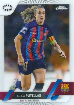 2022-23 Topps Chrome Women UCL #001 Alexia Putellas