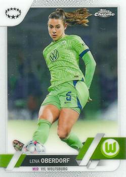 2022-23 Topps Chrome Women UCL #005 Lena Oberdorf