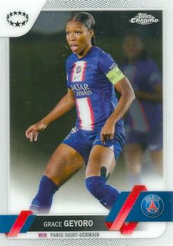 2022-23 Topps Chrome Women UCL #008 Grace Geyoro