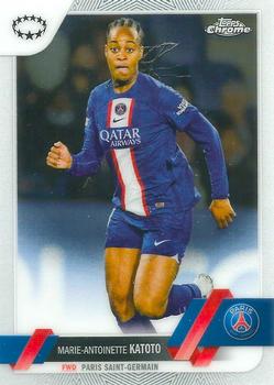 2022-23 Topps Chrome Women UCL #009 Marie-Antoinette Katoto