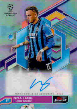 2022-23 Topps Finest UCL & UEL #A-NL Autograph - Noa Lang