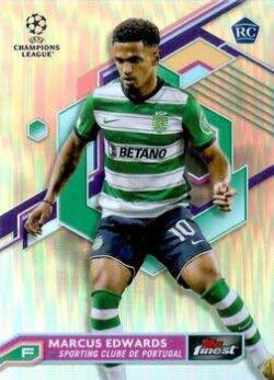 2022-23 Topps Finest UEFA Club Competitions #074 Refractor Marcus Edwards