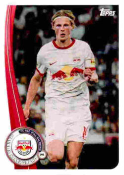 2022-23 Topps Red Bull Salzburg Team Set #SA-13 Maurits Kjaergaard