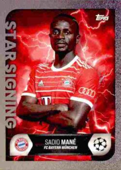 2022-23 Topps UCL Summer Signings #NN Sadio Mané