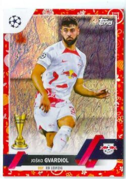 2022-23 Topps UEFA Club Competitions Jade Edition #110 Chinese New Year Joško Gvardiol SN150