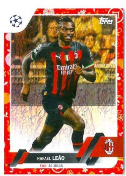 2022-23 Topps UEFA Club Competitions Jade Edition #146 Chinese New Year Rafael Leão SN150