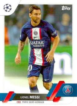 2022-23 Topps UEFA Club Competitions #001 Lionel Messi