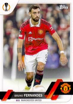 2022-23 Topps UEFA Club Competitions #008 Bruno Fernandes