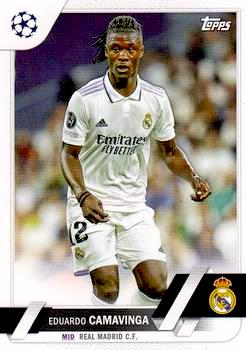 2022-23 Topps UEFA Club Competitions #012 Eduardo Camavinga