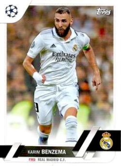 2022-23 Topps UEFA Club Competitions #014 Karim Benzema