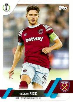 2022-23 Topps UEFA Club Competitions #041 Declan Rice