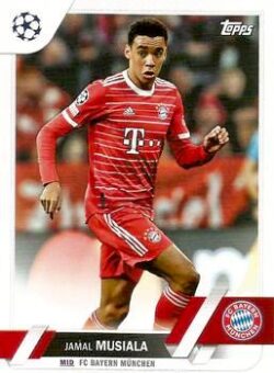 2022-23 Topps UEFA Club Competitions #042 Jamal Musiala