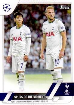 2022-23 Topps UEFA Club Competitions #046 Spurs of the Moment