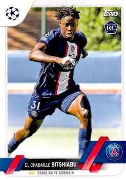 2022-23 Topps UEFA Club Competitions #061 El Chadaille Bitshiabu