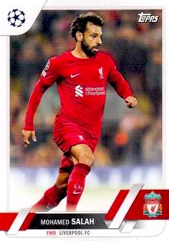 2022-23 Topps UEFA Club Competitions #071 Mohamed Salah