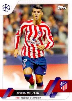 2022-23 Topps UEFA Club Competitions #072 Alvaro Morata