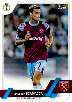 2022-23 Topps UEFA Club Competitions #094 Gianluca Scamacca