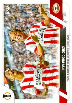 2022-23 Topps UEFA Club Competitions #104 PSV Prodigies