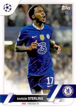 2022-23 Topps UEFA Club Competitions #113 Raheem Sterling