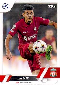 2022-23 Topps UEFA Club Competitions #199 Luis Diaz