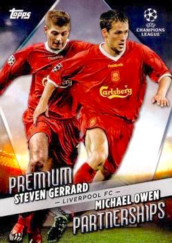 2022-23 Topps UEFA Club Competitions #PP12 Michael Owen-Steven Gerrard