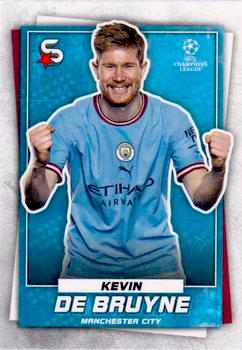 2022-23 Topps UEFA Superstars Soccer #004 Kevin De Bruyne