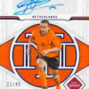 2022 Panini National Treasures Road to World Cup #S-MOV Signatures Sapphire - Marc Overmars SN49