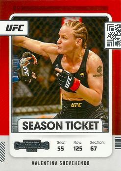 2022 Panini Chronicles UFC #109 Valentina Shevchenko