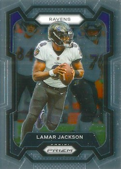 2023 Panini Prizm Football #018 Lamar Jackson