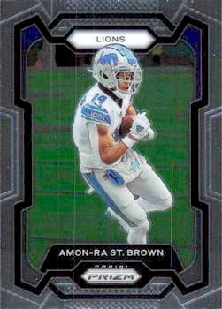 2023 Panini Prizm Football #096 Amon-Ra St Brown